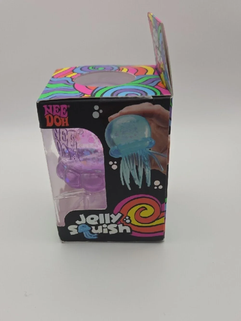 Schylling | Toys | Nee Doh Jellly Squish Purple Super Solid Squish Toy ...